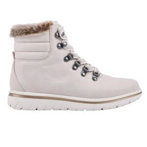 Cliffs Women Hallett Lace-Up BootiesWinter White Cushioned classic hiker Size 7